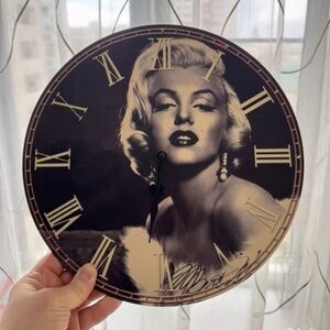 Marilyn Monroe Rare Vintage Wall Clock